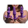 4 Pc Vibrating Anal Plug Set