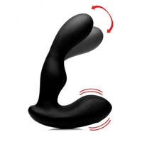 7X P-Stroke Silicone Prostate Stimulator with Stroking Shaft