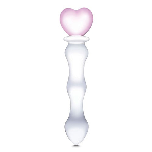 8" Sweetheart Glass Dildo