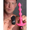 Bang - Vibrating Silicone Anal Beads and Remote