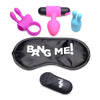 Birthday Sex Kit - C-Ring, Plug, C-Stim, Bullet and Blindfold