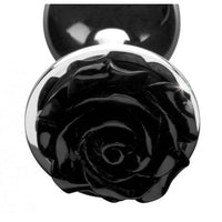 Black Rose Anal Plug