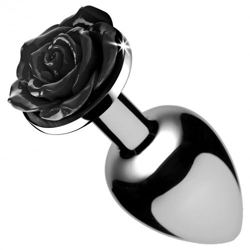 Black Rose Anal Plug