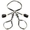 Bondage Harness With Bows - Medium/large