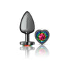 Cheeky Charms - Metal Butt Plug - Rainbow Heart