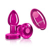 Cheeky Charms - Rechargeable Small Vibrating Metal Butt Plug With Remote Control