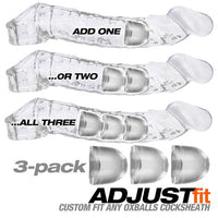 Cocksheath Adjustfit 3 Pack Bullet Inserts