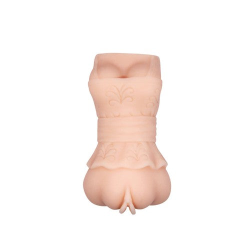 Crazy Bull No Lube Masturbator Sleeve - Realistic Pussy Skin-Like Texture