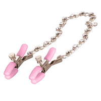 Crystal Chain Nipple Clamps