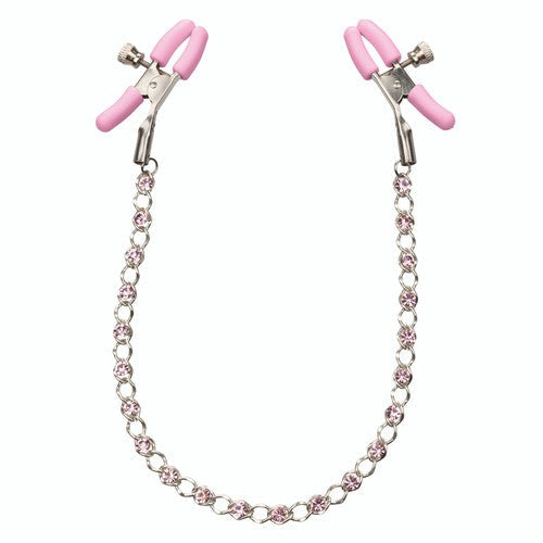 Crystal Chain Nipple Clamps