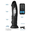 E-Stim and Vibrating Dildo With Remote