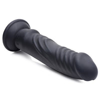 E-Stim and Vibrating Dildo With Remote