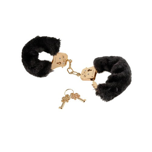 Fetish Fantasy Gold Deluxe Furry Cuffs