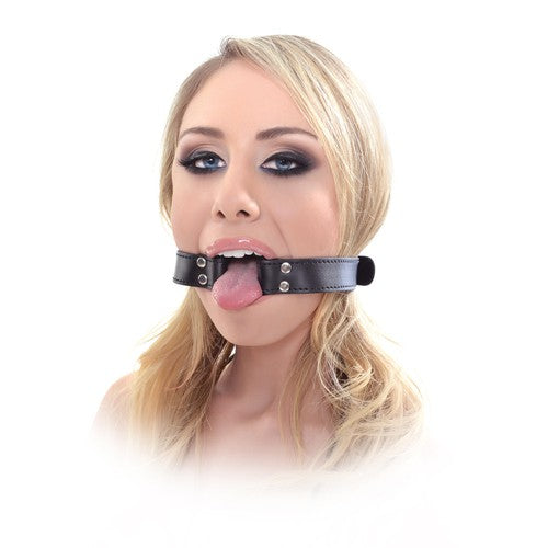 Fetish Fantasy Series Beginners Open Mouth Gag - Black