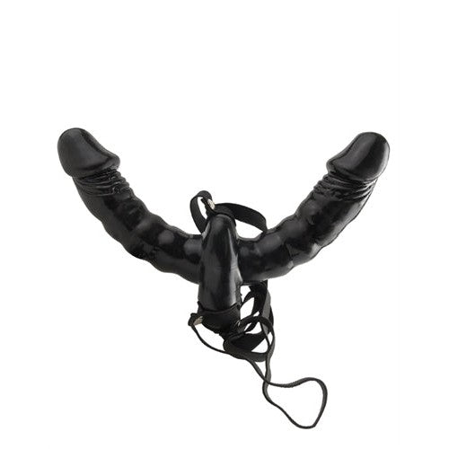 Fetish Fantasy Series Vibrating Double Delight Strap-on