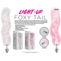 Foxy Tail - Light Up Faux Fur Butt Plug