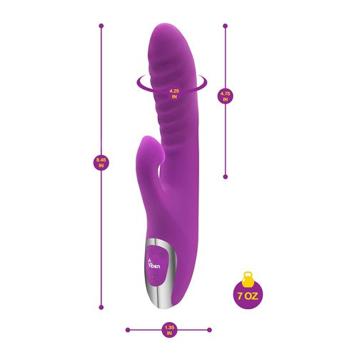 Frenzy - Rabbit Vibe With Clitoral Suction