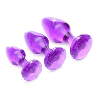 Glitter Gem Anal Plug Set