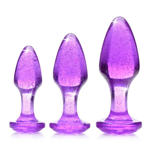 Glitter Gem Anal Plug Set