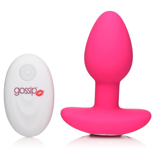 Gossip Pop Rocker 10x Vibrating Silicone Plug