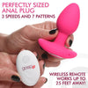 Gossip Pop Rocker 10x Vibrating Silicone Plug