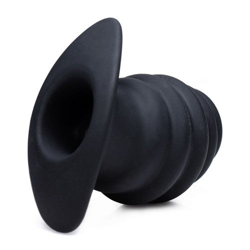 Hive Ass Tunnel Silicone Ribbed Hollow Anal Plug