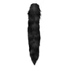 Interchangeable Black Fox Tail