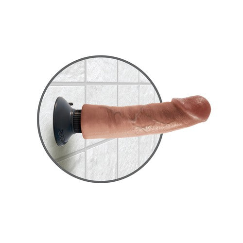 King Cock 9" Vibrating Cock