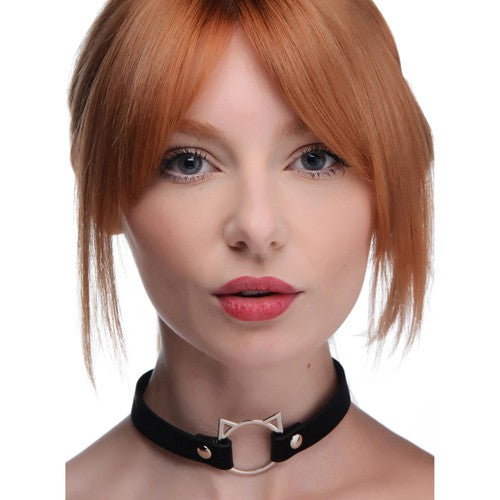 Kinky Kitty Ring Slim Choker