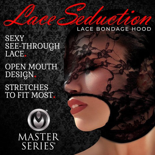 Lace Seduction Lace Bondage Hood