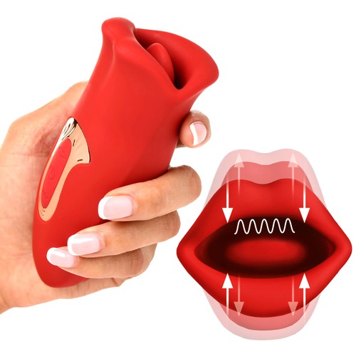 Lickgasm Kiss and Tell Mini Kissing and Vibrating Clitoral Stimulator