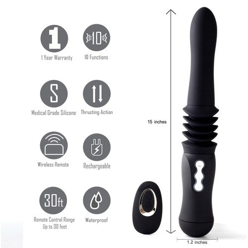 Max Silicone Thrusting Portable Love Machine