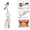 Nipple Play Playful Tassels Nipple Clamps - Silver