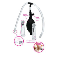 Nipple Pumping System With Detachable Cylinders