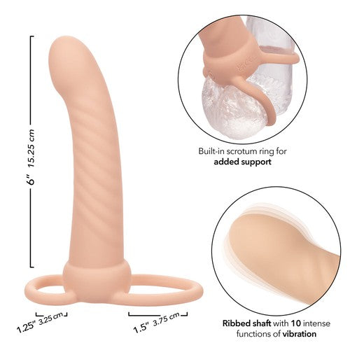 Performance Maxx Rechargeable Ribbed Dual Penetrator