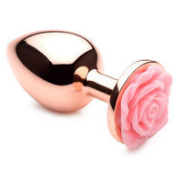 Pink Rose Gold Anal Plug - Large