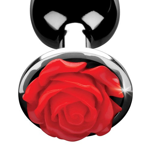 Red Rose Anal Plug