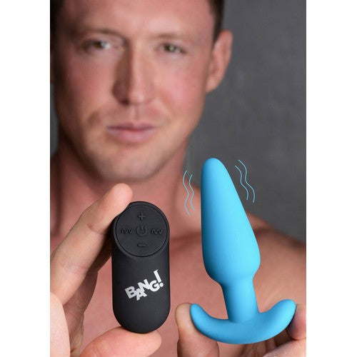 Silicone Butt Plug With Remote