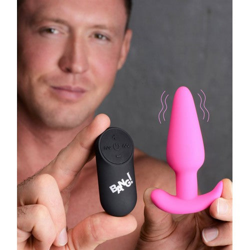 Silicone Butt Plug With Remote