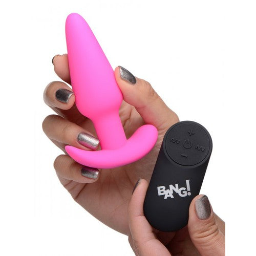 Silicone Butt Plug With Remote