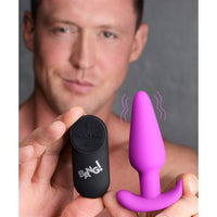 Silicone Butt Plug With Remote