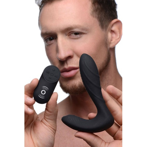 Silicone Prostate Vibrator With Remote Control