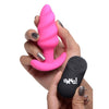 Silicone Swirl Plug With Remote