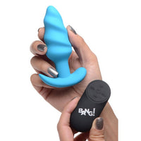 Silicone Swirl Plug With Remote