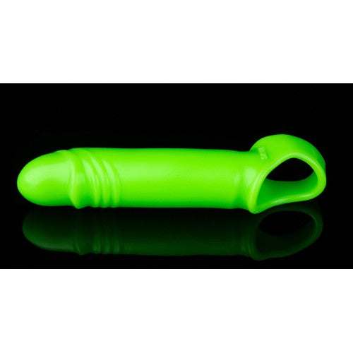 Smooth Stretchy Penis Sleeve - Glow in the Dark