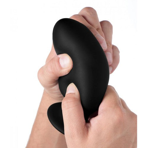 Squeezable Silicone Anal Plug