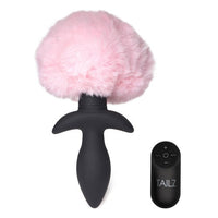 Waggerz Moving and Vibrating Bunny Tail Anal Plug